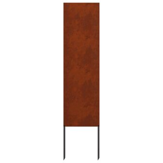 Privacyscherm Fretwerk Roestig 32 x 140 cm weervast staal 6
