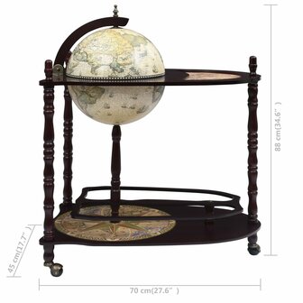Globebar vrijstaand eucalyptushout groen 8