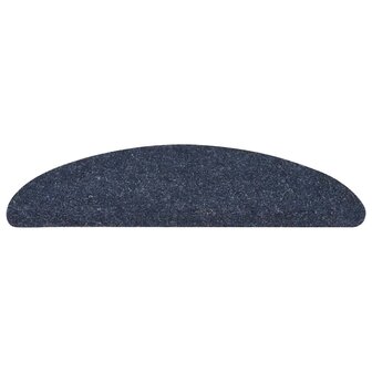 Trapmatten Zelfklevend 10 stuks 56x17x3 cm Blauw Halfrond 3