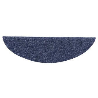 Trapmatten Zelfklevend 10 stuks 56x17x3 cm Blauw Halfrond 4