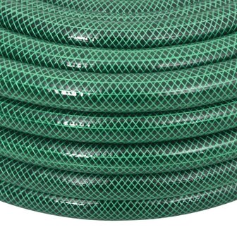 Tuinslang met koppelingsset 0,75&amp;apos;&amp;apos; 30 m PVC groen 4
