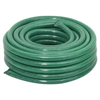 Tuinslang met koppelingsset 0,75&amp;apos;&amp;apos; 50 m PVC groen 2