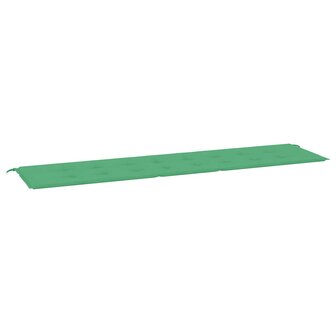 Tuinbankkussen 200x50x3 cm oxford stof groen 2