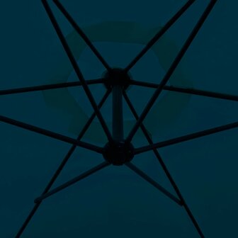 Zweefparasol 3 m blauw 3