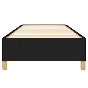 Bedframe zonder matras 100x200 cm stof zwart 5