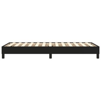 Boxspring bed kunstleer zwart 90x200 cm 6