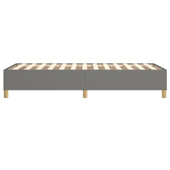 Boxspring bed 90x190 cm stof donkergrijs 6