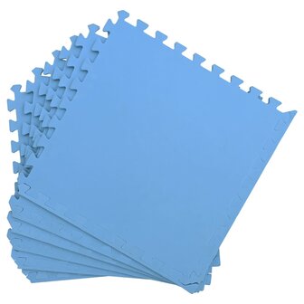 Vloermatten 50 st Blauw 18 m&amp;sup2; EVA Schuim 3