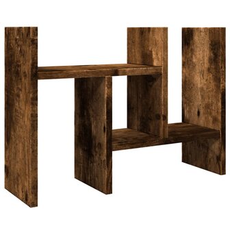 Bureau organiser 34,5x15,5x35,5 cm hout gerookt eikenkleurig 2