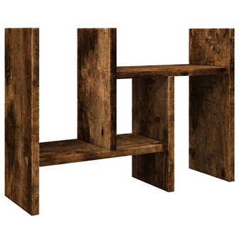Bureau organiser 34,5x15,5x35,5 cm hout gerookt eikenkleurig 6