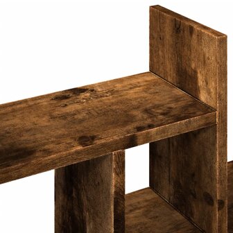 Bureau organiser 34,5x15,5x35,5 cm hout gerookt eikenkleurig 8