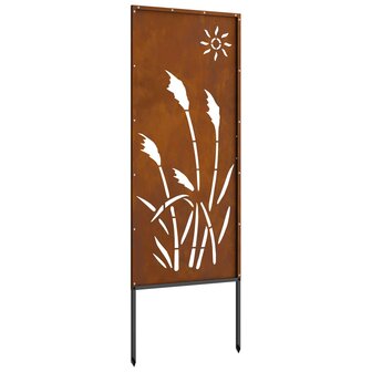 Privacyscherm Fretwerk Roestig 50 x 140 cm weervast staal 8