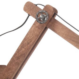 Wandlamp industrieel rond E27 zilverkleurig 7