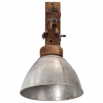 Wandlamp 25 W E27 vintage zilverkleurig 4