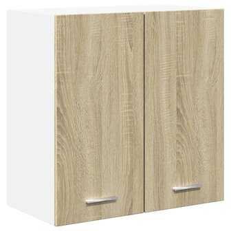 4-delige Keukenkastenset Lyon bewerkt hout sonoma eikenkleurig 5