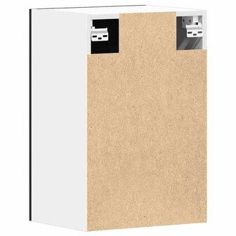 Hangkast zwart eikenkleurig 40x31x60 cm bewerkt hout 8