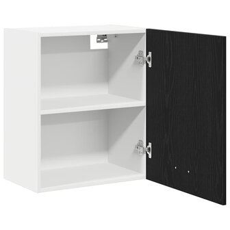Hangkast Zwart Eiken 50 x 31 x 60 cm Bewerkt hout 5