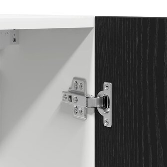 Hangkast Zwart Eiken 50 x 31 x 60 cm Bewerkt hout 9