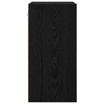 Hangkast Zwart eiken 40 x 29,5 x 60 cm Bewerkt hout 6