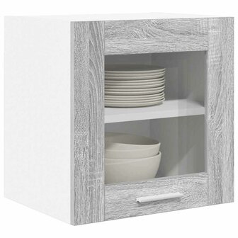 Hangkast Grijs Sonoma 40 x 31 x 40 cm Bewerkt hout 3