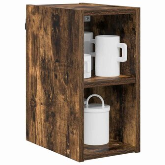 Hangkast Gerookt eiken 20 x 29,5 x 40 cm Bewerkt hout 3