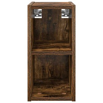 Hangkast Gerookt eiken 20 x 29,5 x 40 cm Bewerkt hout 5