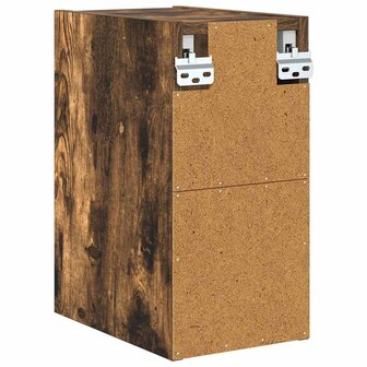 Hangkast Gerookt eiken 20 x 29,5 x 40 cm Bewerkt hout 7