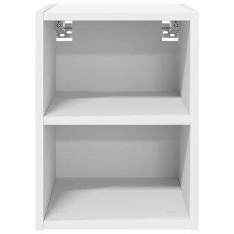 Hangkast Wit 30 x 29,5 x 40 cm Bewerkt hout 5