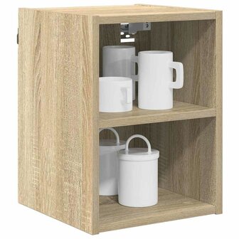 Hangkast Sonoma Eiken 30 x 29,5 x 40 cm Bewerkt hout 3