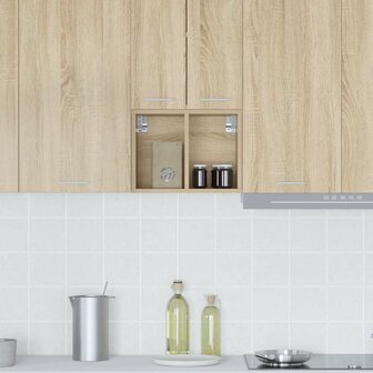 Hangkast Sonoma Eiken 30 x 29,5 x 40 cm Bewerkt hout 4