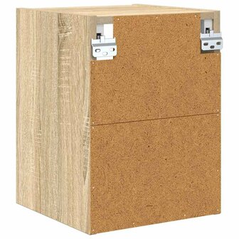 Hangkast Sonoma Eiken 30 x 29,5 x 40 cm Bewerkt hout 7