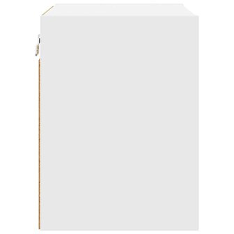 Hangkast Wit 40 x 29,5 x 40 cm Bewerkt hout 6