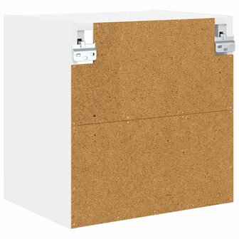 Hangkast Wit 40 x 29,5 x 40 cm Bewerkt hout 7