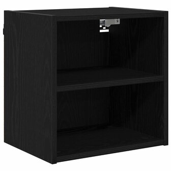 Hangkast Zwart Eiken 40 x 29,5 x 40 cm Bewerkt hout 2