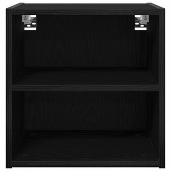 Hangkast Zwart Eiken 40 x 29,5 x 40 cm Bewerkt hout 5