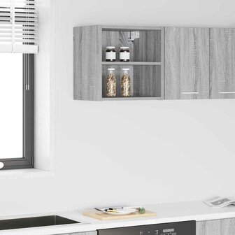 Hangkast Grijs Sonoma 40 x 29,5 x 40 cm Bewerkt hout 1
