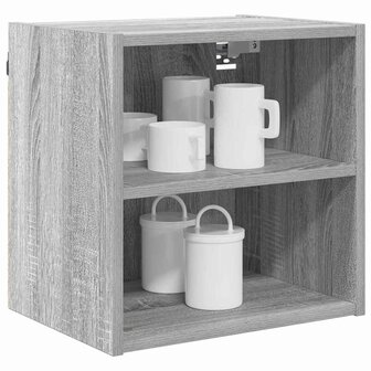 Hangkast Grijs Sonoma 40 x 29,5 x 40 cm Bewerkt hout 3
