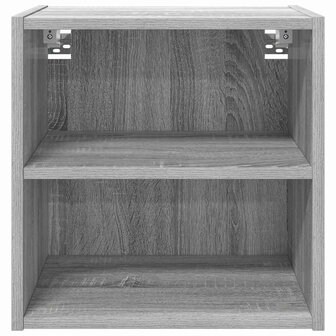Hangkast Grijs Sonoma 40 x 29,5 x 40 cm Bewerkt hout 5
