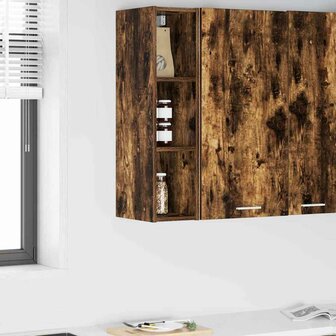 Hangkast Gerookt eiken 20 x 29,5 x 80 cm Bewerkt hout 1