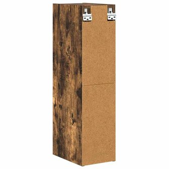 Hangkast Gerookt eiken 20 x 29,5 x 80 cm Bewerkt hout 7