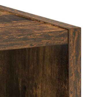 Hangkast Gerookt eiken 20 x 29,5 x 80 cm Bewerkt hout 8