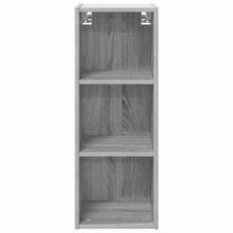 Hangkast Grijs Sonoma 30 x 29,5 x 80 cm Bewerkt hout 5