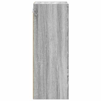 Hangkast Grijs Sonoma 30 x 29,5 x 80 cm Bewerkt hout 6