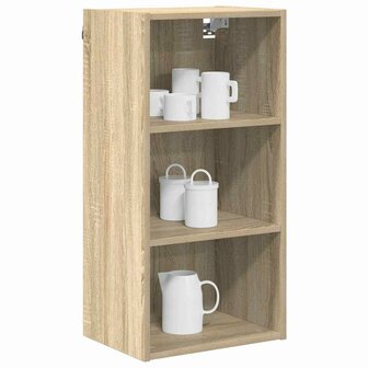 Hangkast Sonoma Eiken 40 x 29,5 x 80 cm Bewerkt hout 3