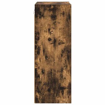 Hangkast Gerookt eiken 40 x 29,5 x 80 cm Bewerkt hout 6