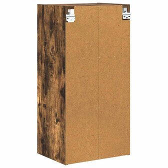 Hangkast Gerookt eiken 40 x 29,5 x 80 cm Bewerkt hout 7