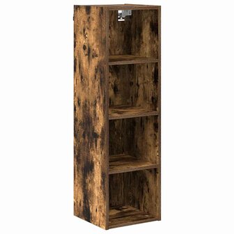 Hangkast Gerookt eiken 30 x 29,5 x 100 cm Bewerkt hout 2