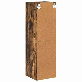 Hangkast Gerookt eiken 30 x 29,5 x 100 cm Bewerkt hout 7