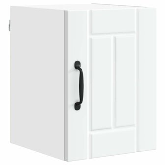 Wandkast LUCCA Wit 30 x 31 x 40 cm Bewerkt hout 2