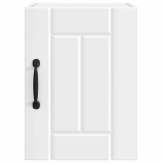 Wandkast LUCCA Wit 30 x 31 x 40 cm Bewerkt hout 4